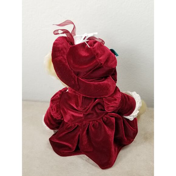 The Brass Button Pearl 11" Pickford Teddy Bears 1985 Stuffed Animal Vintage - Picture 5 of 12